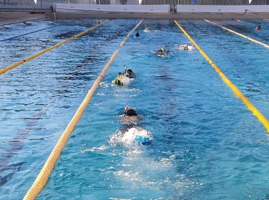 BNSSA natation, entrainement